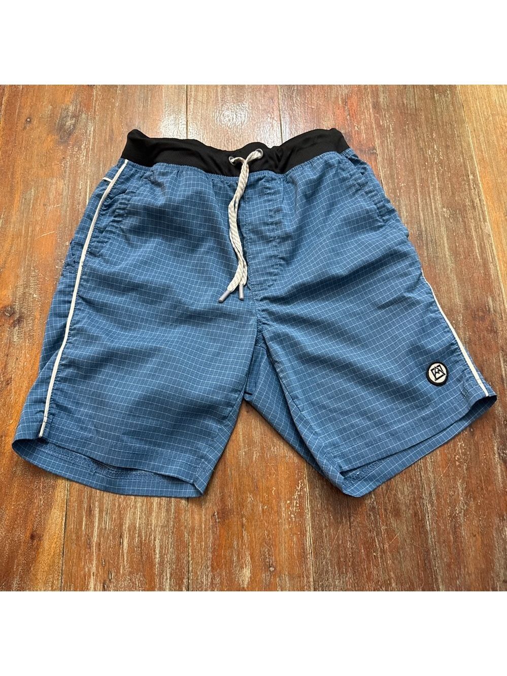 Avalanche Blue Athletic Shorts Mens Small Running Workout